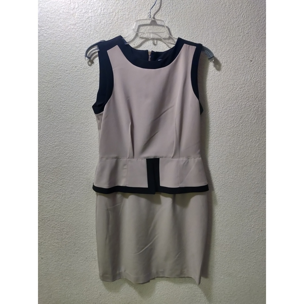 Shelby & Palmer peplum dress office 10 classy